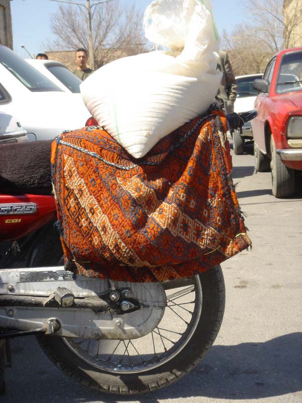 Persian Style Motorbike With Saddlebag